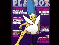 Simpson Playboya kapak oldu