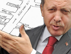 İşte Erdoğana suikast krokisi