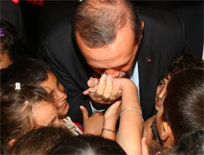 Çocuklar Erdoğanın baş tacı