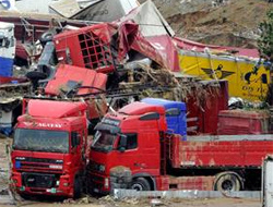 TIR garajının ruhsatı geçiciymiş!