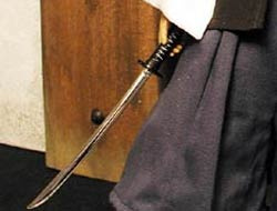 Samuray kılıcıyla hırsızı doğradı
