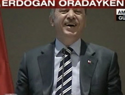 Erdoğan gülme krizine girdi